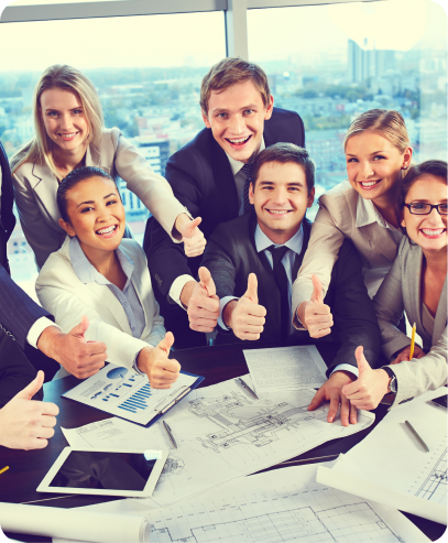 Experienced Team - Dentist with patient